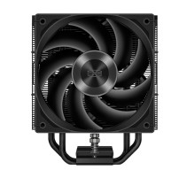 Кулер для процессора/ CPU Cooler PCCooler RZ400 V2 BK (230W, 4-pin PWM, 155mm, Al/Cu, 4x6mm, 1x120mm, 86.73CFM, 32dBA, 2200RPM, S: 1851/1700/1200/115X, AM5/AM4, black)