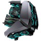 Корпус без блока питания/ Case JONSBO MOD-5, Full-Tower, TG, no fans, 2xUSB-A 3.0 + 1xUSB-C 3.2, ATX, mATX, mITX Gray