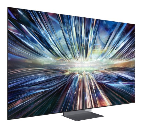 Телевизор ЖК 85'' Samsung/ 85", NeoQLED, 8K, Tizen Smart TV, 120Hz (Up to 144Hz), HDR10+, Wi-Fi, Voice, DVB-T2/C/S2, Bluetooth, CI+(1.4), FreeSync Premium PRO, 6.2.4Ch 90W, OTS Lite, 4HDMI, 3USB, One Connect (Y24 8K), Graphite Black 2024