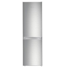 Холодильники Liebherr/ 181.2x55x63, объем камер 156/53 л, нижняя морозильная камера, нержавеющая сталь