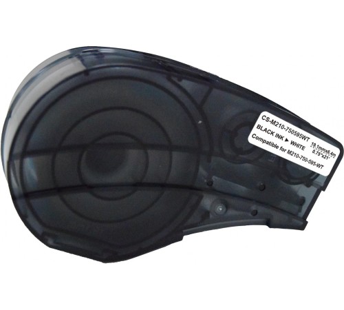-/ Картридж ленточный Cactus CS-M210-750595WT M210-750-595-WT для Brady M210/M211/M210-LAB
