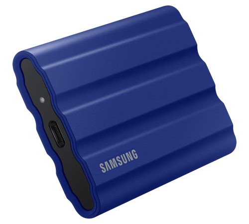 Внешние HDD и SSD/ Samsung External SSD T7 Shield, 2TB, Type C-to-C/A, USB 3.2 Gen2, R/W 1050/1000MB/s, IP65, 88x59x13mm, 98g, Blue (12 мес.) Внешние HDD и SSD/ Samsung External SSD T7 Shield, 2TB, Type C-to-C/A, USB 3.2 Gen2, R/W 1050/1000MB/s, IP65, 88x59x13mm, 98g, Blue (12 мес.)