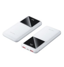 Power Bank Vention 10000mAh(M/C-A/A)22.5W Белый с LED Дисплеем