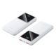 Power Bank Vention 10000mAh(M/C-A/A)22.5W Белый с LED Дисплеем