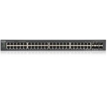 Коммутатор/ ZYXEL GS1920-48v2 Hybrid Smart switch ZYXEL Nebula Flex, 44xGE, 4xCombo (SFP/RJ-45), 2xSFP, Standalone / cloud management
