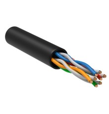 ITK Витая пара U/UTP 5E 4х2х24AWG LDPE черный (305м) РФ/С