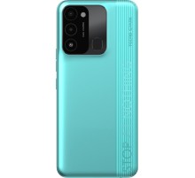 KG5n SPARK 8C 64 Turq Cyan, 6.52" Asahi Glass, 20:9, 1612 x 720 пикселей, 1.6GHz,  8 Core (Unisoc T606), 4GB RAM, 64GB, up to 256GB flash, 13Mpix+QVGA/8Mpix, 2 Sim, 4G, BT v5.0, WiFi 802.11 b/g/n, GPS/AGPS, GLONASS,NFC, Micro-USB, 5000mAh, Android 11