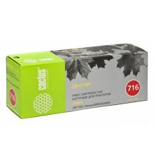 Картридж лазерный Cactus CS-C716Y 716 Y желтый (1500стр.) для Canon i-Sensys MF8030/MF8030cn/MF8050/LBP 5050