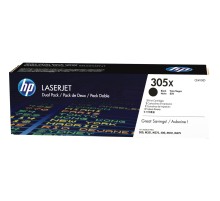 Тонер-картридж набор из 2 шт/ HP 305X Black Dual Pack LaserJet Toner Cartridge