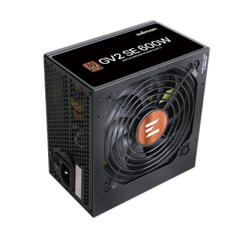 Блок питания Zalman ZM600-GV2SE, 600W, ATX12V v2.52, APFC, 12cm Fan, 80+ Bronze, Retail Блок питания Zalman ZM600-GV2SE, 600W, ATX12V v2.52, APFC, 12cm Fan, 80+ Bronze, Retail