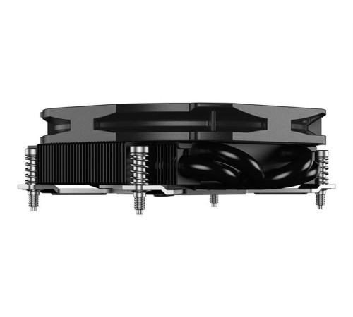 Кулер для процессора ID-COOLING IS-30A BLACK AMD AM5/AM4 низкопрофильный высота 30mm (36шт/кор, TDP 100W, PWM, 4 тепл.трубки прямого контакта, FAN 92mm) BOX