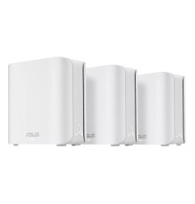 роутер ASUS BD4(W-3-PK)//3 access point /802.11b/g/n/ac/ax/be, 688 + 2882Mbps, 2,4 + 5 gGz, white