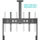 ONKRON мобильная стойка для ТВ 60"-120", макс 150кг, наклонная, чёрная TS2080