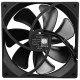 Кулер для корпуса/ Case Cooler Thermalright TL-C14C (140x140x25mm, 4-pin PWM, 75.8CFM, 26.4dBA, 1500RPM, Black)