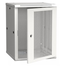 ITK Шкаф LINEA W 12U 600x600 мм дверь перфорированная, RAL7035