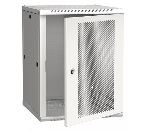 ITK Шкаф LINEA W 12U 600x600 мм дверь перфорированная, RAL7035