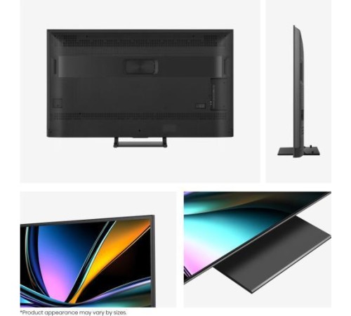 Телевизор ЖК 55'' Hisense/ 55", Ultra HD, Mini LED, Local Dimming Zones 312, 165 Hz (VRR), Smart TV (ОС VIDAA U9), Wi-Fi, DVB-T2/T/C/S2/S, HDR 10+, Dolby Vision, Dolby Atmos, Bluetooth, 2.1.2ch 2*10W(Main)+20W(Subwoofer)+2*5W(Side), CI+(1.4), 4хHDMI Телевизор ЖК 55'' Hisense/ 55", Ultra HD, Mini LED, Local Dimming Zones 312, 165 Hz (VRR), Smart TV (ОС VIDAA U9), Wi-Fi, DVB-T2/T/C/S2/S, HDR 10+, Dolby Vision, Dolby Atmos, Bluetooth, 2.1.2ch 2*10W(Main)+20W(Subwoofer)+2*5W(Side), CI+(1.4), 4хHDMI