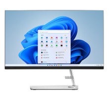 Моноблок/ Lenovo IdeaCentre AIO 3 24IAP7   23.8"(1920x1080 IPS)/Intel Core i3 1215U(1.2Ghz)/8192Mb/512SSDGb/noDVD/Int:Intel UHD Graphics/Cam/BT/WiFi/war 1y/7.03kg/white/noOS + RU kbd, mouse WL