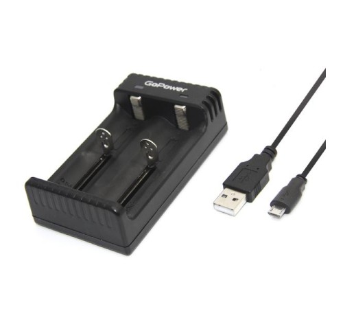 З/У для аккумуляторов GoPower LiCharger 4 Ni-MH/Ni-Cd/Li-ion/IMR 2 слота (1/100)