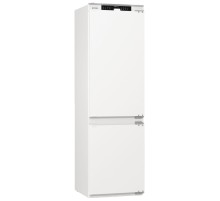 Встраиваемый холодильник Gorenje/ Встраиваемый холодильник Gorenje, полезный объем 243 л, электронное управление, цифровой дисплей, NoFrost Dual, Multiflow 360, LED освещение, слайдерное крепление, инверторный компрессор, энергоэффективность А+, уровень ш