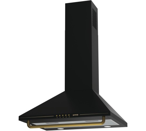 Вытяжки GORENJE/ WHC63CLB, Настенная вытяжка, ширина 60 см, 650 м3/ч, Отвод воздуха и рециркуляция, цвет: антрацит Вытяжки GORENJE/ WHC63CLB, Настенная вытяжка, ширина 60 см, 650 м3/ч, Отвод воздуха и рециркуляция, цвет: антрацит