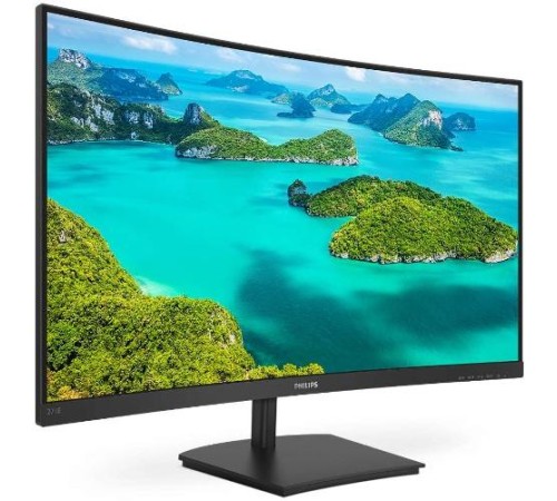 Монитор 23,8'' Philips 245E1S 2560x1440 75Гц  IPS W-LED 16:9 4ms(GtG) VGA HDMI DP 50M:1 1000:1 178/178 250cd Tilt AMD Adaptive-Sync Black