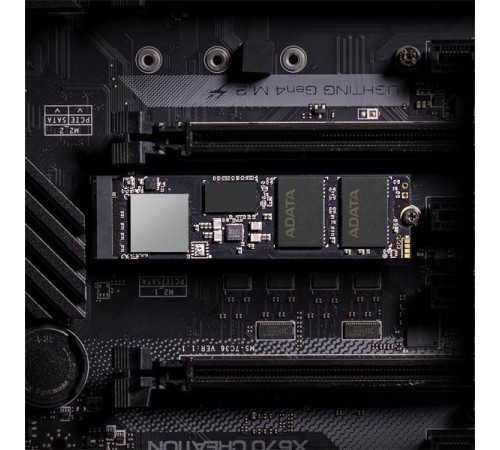Твердотельный накопитель ADATA GAMMIX S70 BLADE M.2 2280 NVMe PCIe 4.0 x4 2TB 7400/6800 COLOR BOX SEPARATED