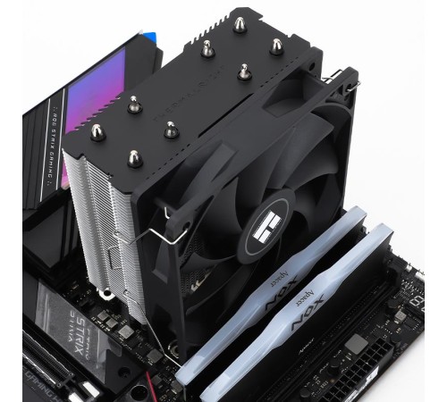 Кулер для процессора/ CPU Cooler Thermalright Assassin X 120 Refined SE (4-pin PWM, 148mm, Ni/CU, 4x6mm, 1x120mm, 66.17CFM, 25.6dBA, 1550RPM, S: 1700, 1200, 115X, AM5, AM4) Кулер для процессора/ CPU Cooler Thermalright Assassin X 120 Refined SE (4-pin PWM, 148mm, Ni/CU, 4x6mm, 1x120mm, 66.17CFM, 25.6dBA, 1550RPM, S: 1700, 1200, 115X, AM5, AM4)