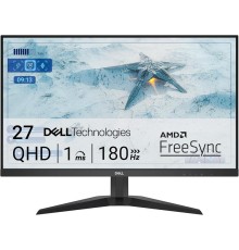 Монитор Dell 27"    G2725D  Bk/BK ( IPS; 16:9; 400cd/m2; 1000:1; 1ms; 2560x1440x180Hz; 1,06 bill; AMD FreeSync™ 99% sRGB; DP; 2xHDMI; Tilt; VESA)