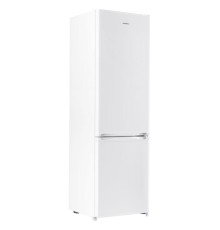 Холодильник MAUNFELD/ Холодильник MAUNFELD MFF180W, DeFrost, стандартный компрессор, полезный объем 252 л, объем холодильной камеры 192 л, объем морозильной камеры 68 л, механическое управление, R600A, энергоэффективность А+, уровень шума 41 дБ, цвет белы
