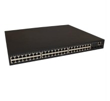 PoE Коммутатор OSNOVO SW-84804/L(800W) Управляемый L2+ PoE коммутатор Gigabit Ethernet на 48 RJ45 PoE + 4 x GE SFP порта. Порты: 4 x GE (10/100/1000Base-T) с PoE (до 90W, A+B) + 44 x GE (10/100/1000Base-T) с PoE (до