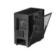 Корпус ПК без блока питания/ Case Deepcool CH360 Digital, 1xUSB3.0, 1xType-C, 2x140ARGB fan, 1x120ARGB fan, mATX, Digital display, Black
