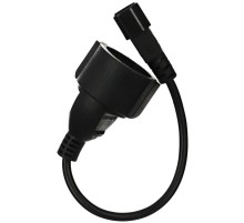 Кабель-переходник/ Кабель-переходник UPS -> розетка (IE-320 C14 to Socket Type-F) 3Gx0,75mm2 <VDE> VCOM <CE002> 0,15m