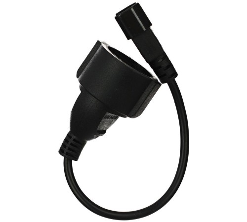 Кабель-переходник/ Кабель-переходник UPS -> розетка (IE-320 C14 to Socket Type-F) 3Gx0,75mm2 <VDE> VCOM <CE002> 0,15m Кабель-переходник/ Кабель-переходник UPS -> розетка (IE-320 C14 to Socket Type-F) 3Gx0,75mm2 <VDE> VCOM <CE002> 0,15m