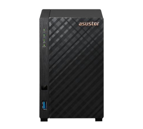 Сетевое хранилище ASUSTOR AS1102TL 2-Bay NAS/ARM64 64-bit 1.7GHz/1GBDDR4/noHDD,LFF(HDD,SSD)/1x1GbE(LAN)/USB3.2