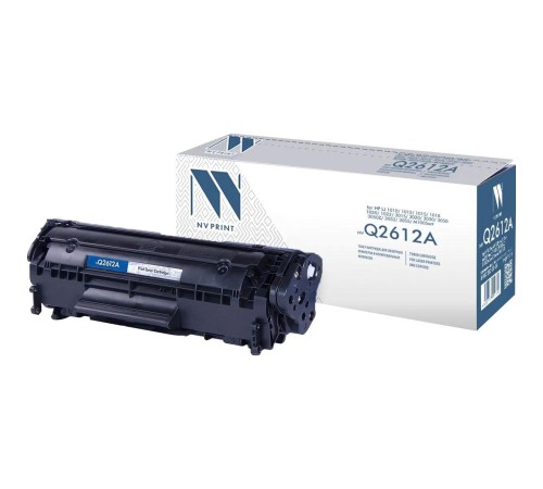 -/ Тонер-картридж NVP NV-Q2612A для HP LaserJet 1010/ 1012/ 1015/ 1018/ 1020/ 1022/ 3015/ 3020/ 3030/ 3050/ 3050Z/ 3052/ 3055/ M1005mfp (2000k)