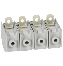 Комплект из 4 торцевых зажимов - DPX3160 DPX3 160 клемма 4шт 1x120(150)мм2,шина 18