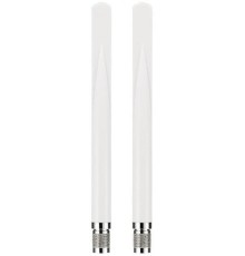 Антенна Антенна Zyxel ANT2105, двухдиапазонная, 4,5dBi - 7dBi, всенаправленная, уличная, N-tyle (male), 2 шт. в комплекте