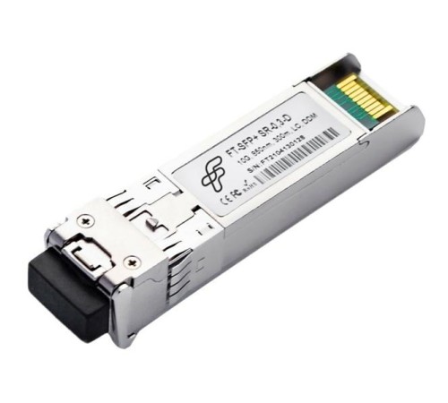 Трансивер FiberTrade модуль SFP+ , 10Гб/с, 850нм, MMF, 0.3км, прошивка Huawei (аналог 02313URC, OMXD30000) Трансивер FiberTrade модуль SFP+ , 10Гб/с, 850нм, MMF, 0.3км, прошивка Huawei (аналог 02313URC, OMXD30000)