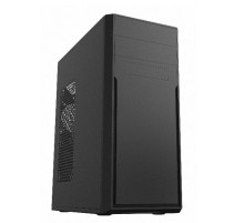 Корпус c блоком питания 450 Ватт/ Case Foxline FL-302-FZ450-U32 ATX case, black, w/PSU 450W 8cm, w/2xUSB2.0+2xUSB3.0, w/pwr cord, w/o FAN