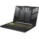 Ноутбук/ ASUS TUF F17 FX707VV-HX131 17.3"(1920x1080 (матовый, 144Hz) IPS)/Intel Core i7 13620H(2.4Ghz)/16384Mb/1024PCISSDGb/noDVD/Ext:nVidia GeForce RTX4060(8192Mb)/Cam/BT/WiFi/90WHr/war 1y/2.6kg/Mecha Gray/DOS