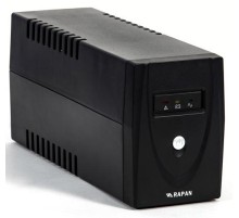 739 RAPAN-UPS 600 источник питания 220 В 600ВА/350Вт меандр с АКБ 7 Ач интерактивный