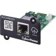 Карта облаачного мониторинга/ Cloud monitoring card CyberPower RCCARD100 NEW для 1ф устройств, проводная Ethernet