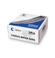 Кабель витая пара Cabeus UTP-4P-Cat.5e-SOLID-LSZH-100 Кабель витая пара UTP (U/UTP), категория 5e, 4 пары (24 AWG), одножильный, оранжевый, LSZH, нг(А)-HF, (100 м)
