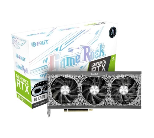 Видеокарта Palit RTX3070Ti GAMEROCK OC 8GB GDDR6X 256bit 3-DP HDMI (Вскрытая упаковка) Видеокарта Palit RTX3070Ti GAMEROCK OC 8GB GDDR6X 256bit 3-DP HDMI (Вскрытая упаковка)