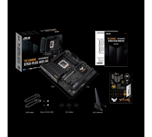 Материнская плата/ TUF GAMING B760-PLUS WIFI D4 Материнская плата/ TUF GAMING B760-PLUS WIFI D4