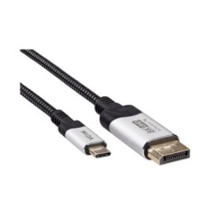 Кабель-адаптер/ Кабель-адаптер DP A(m) <-->USB 3.1 Type-Cm,bi-direct, 8K@60Hz, 1.8m , VCOM <CU422VB-1.8>