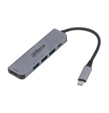 Док станция DAHUA  Док станция 7 in 1 USB 3.1 Type-C to USB 3.0 + HDMI + SD/TF + PD Docking Station