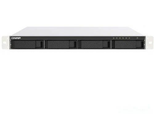 Сетевое хранилище без дисков/ SMB QNAP TS-453DU-4G NAS 4 HDD trays, rackmount 1U, 1 PSU. 4-core Intel Celeron J4125 2.0 GHz (up to 2.7 GHz), 4 GB RAM (1 x 4 GB) up to 8 GB (2 x 4GB), 2.5 Gigabit Ethernet x 2, 4xUSB, 1xHDMI . W/o rail kit RAIL-B02 Сетевое хранилище без дисков/ SMB QNAP TS-453DU-4G NAS 4 HDD trays, rackmount 1U, 1 PSU. 4-core Intel Celeron J4125 2.0 GHz (up to 2.7 GHz), 4 GB RAM (1 x 4 GB) up to 8 GB (2 x 4GB), 2.5 Gigabit Ethernet x 2, 4xUSB, 1xHDMI . W/o rail kit RAIL-B02