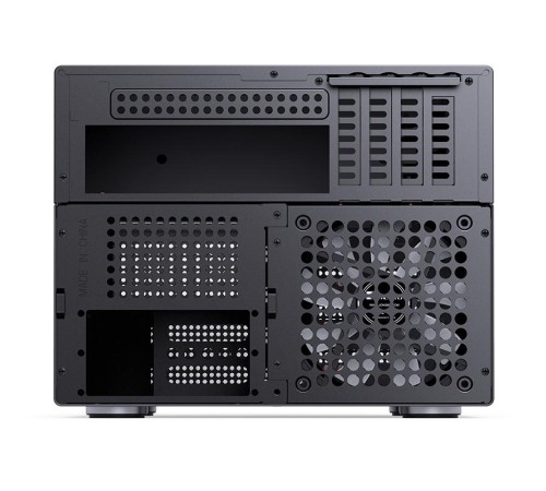 Корпус без блока питания/ Case JONSBO N4, Mini-Tower, 1x120mm, 1xUSB-A 3.0 + 1xUSB-C 3.2, SFX PSU Support, mATX, mITX Black